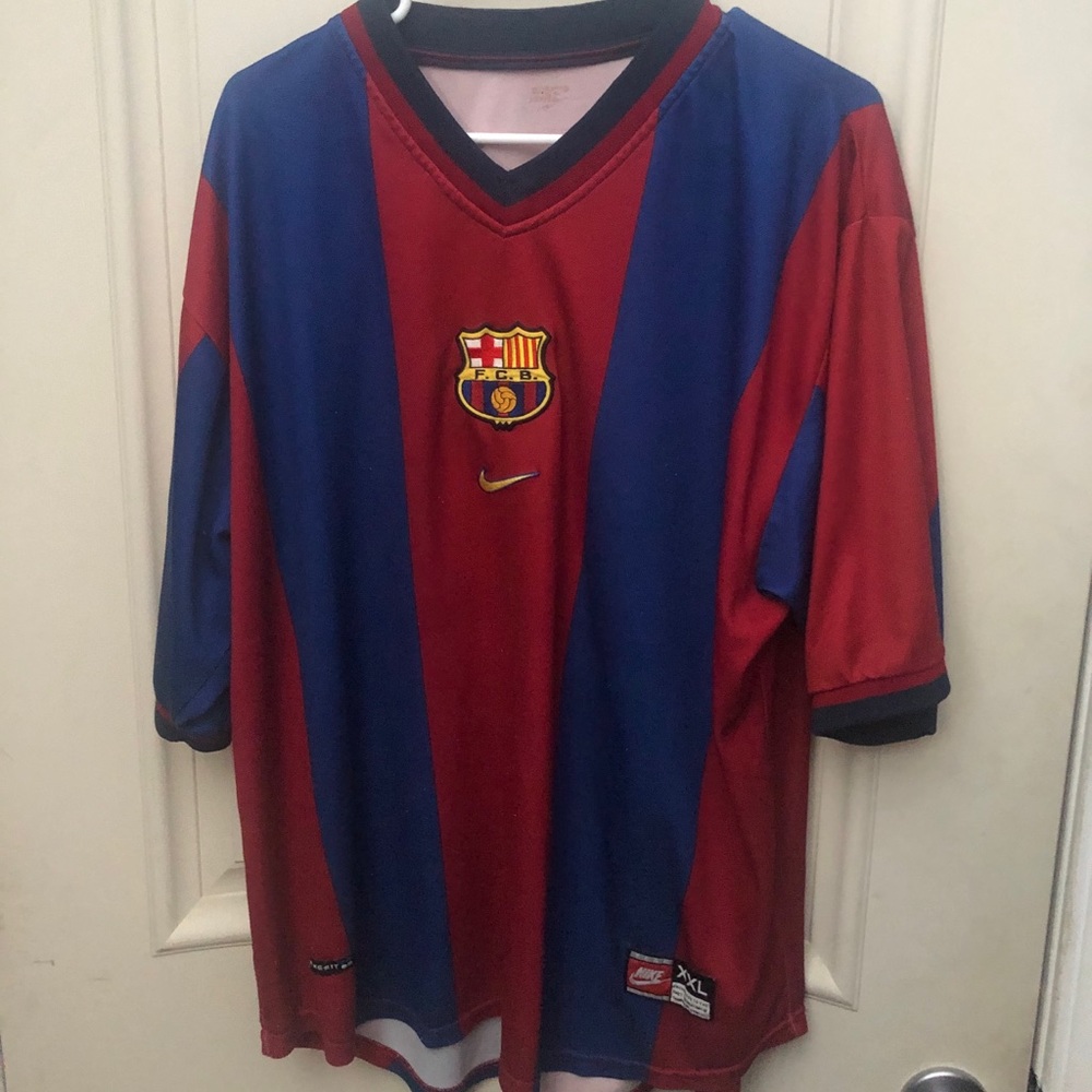1998 Barcelona Nike Home Kit XXL